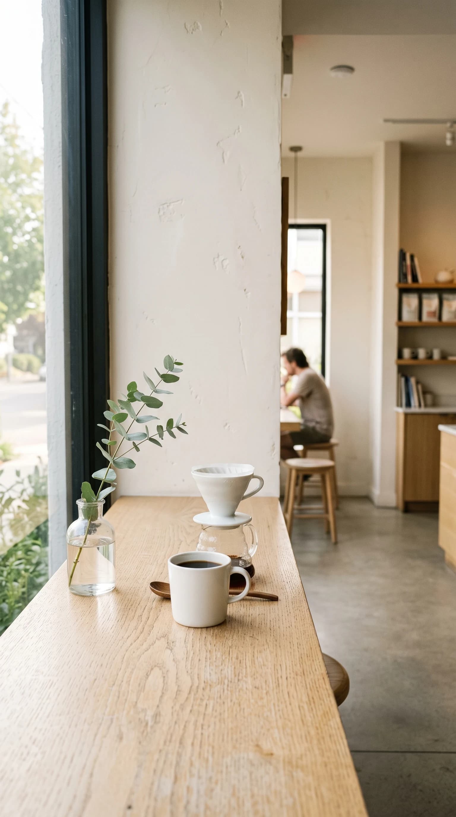 北欧モダンな and Cafe の朝